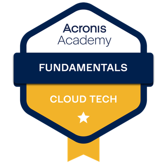 Acronis Cloud Tech Fundamentals